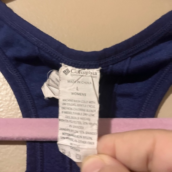 Columbia Purple Sports Bra - Picture 2 of 3